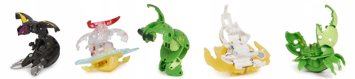 BAKUGAN BATTLE PACK FIGURĖS ŽAIDIMUI SPECIAL ATTACK BRUISER OCTOGAN 5 PACK Rinkinys