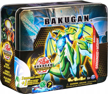 BAKUGAN LEGENDS BAKU-TIN COLLECTOR BOX 2 GARGANOID WEBAM FIGŪROS