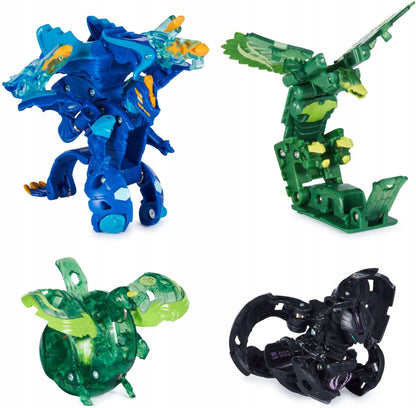 BAKUGAN LEGENDS MŪŠIŲ RINKINYS IŠ 5 KORTO FIGŪRŲ