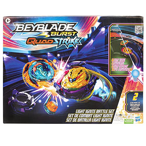 Beyblade Burst QuadStrike Light Ignite ARENA BATTLE Hasbro F6780 rinkinys