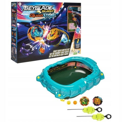 Beyblade Burst QuadStrike Light Ignite ARENA BATTLE Hasbro F6780 rinkinys