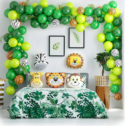 Safari themed balloon decoration kit