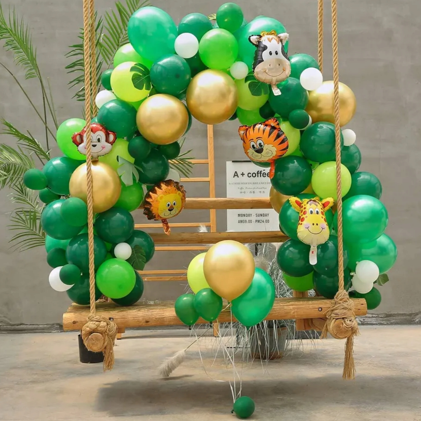 Safari themed balloon decoration kit