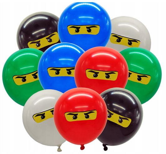 Balionų rinkinys Ninjago tema